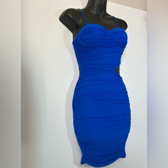 Windsor Blue Bodycon Dress Small - Picture 4 of 14